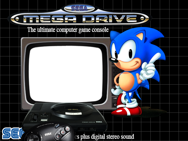 Layout Sega Megadrive Euro Hardcade Default Theme - Sega Mega Drive Background Clipart (640x480), Png Download
