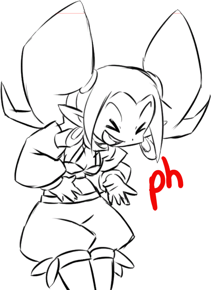 Found In The Hgh Data File, Holly Laughing At Ph - Shantae Laughing Clipart (1024x1024), Png Download