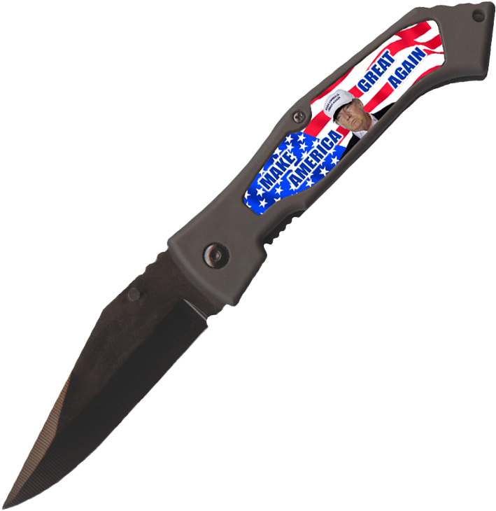 Make America Great Again Dt0106fp1 - Hunting Knife Clipart (850x850), Png Download