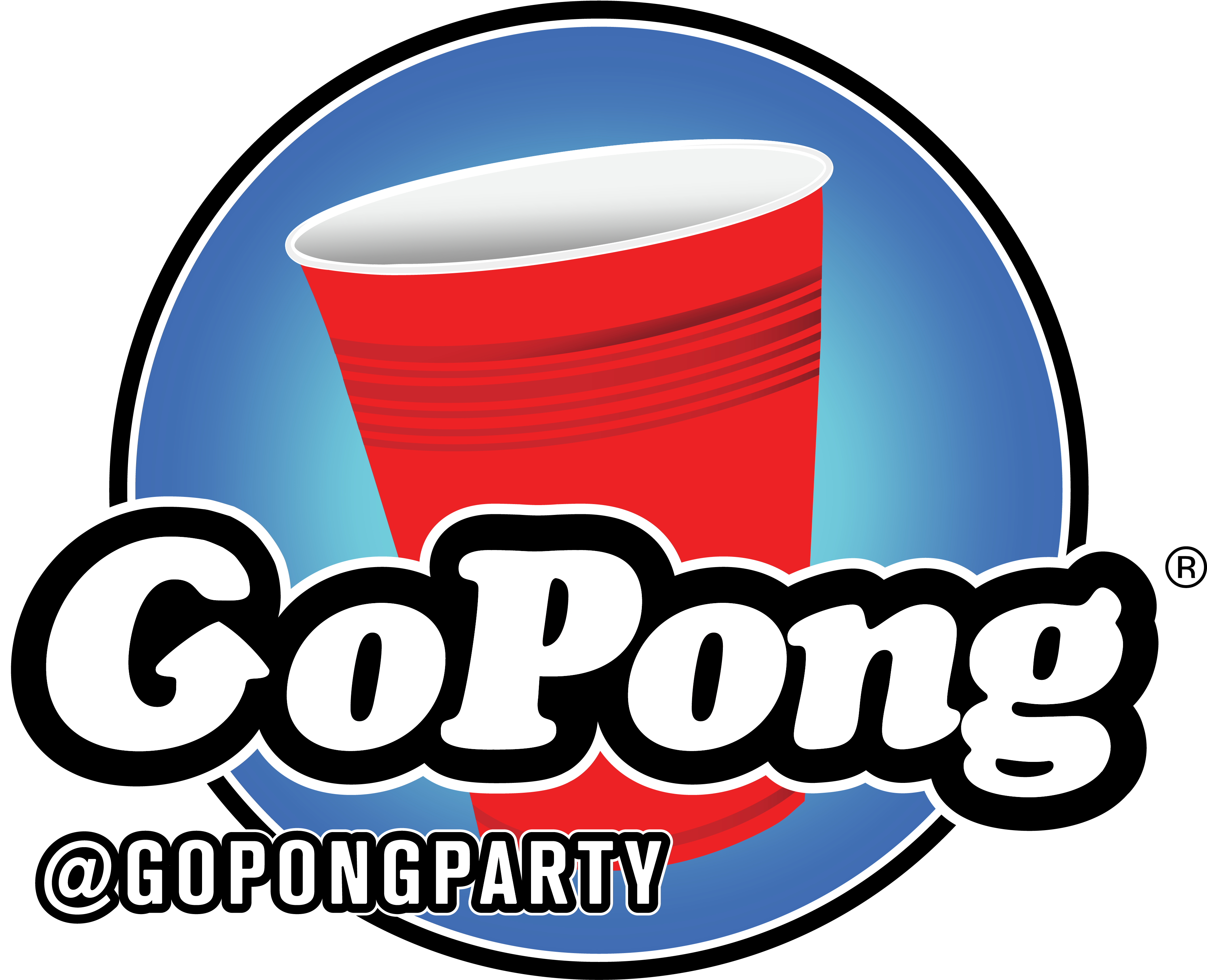 The Original Freezable Beer Pong Rack - Gopong Clipart - Large Size Png Ima...
