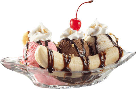 Banana Split Png Clipart (600x600), Png Download