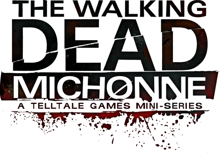 The Walking Dead Michonne Game Png - Graphic Design Clipart (768x535), Png Download
