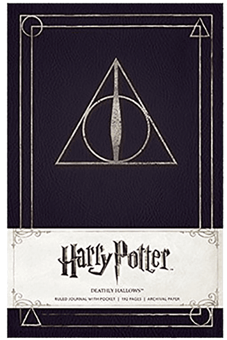 Deathly Hallows Hardcover Ruled Journal - Potter And The Deathly Hallows Clipart (600x600), Png Download