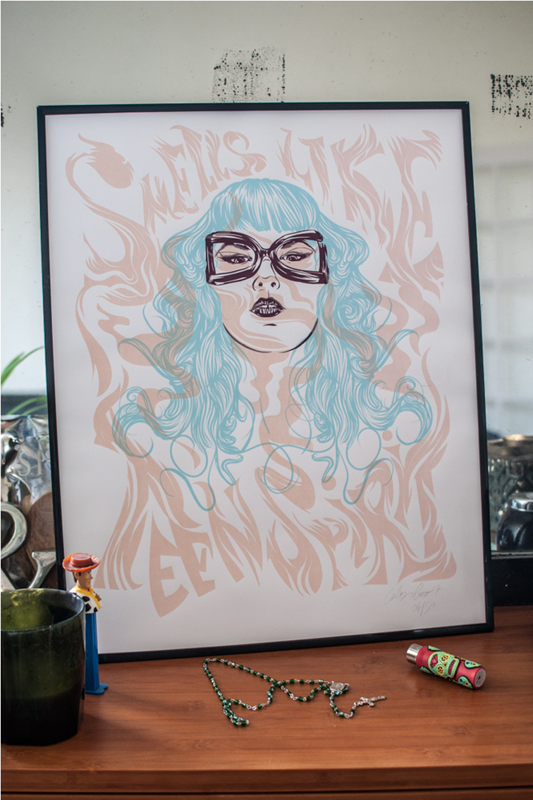 Smells Like Teen Spirit 30,00€ - Motif Clipart (1134x1134), Png Download