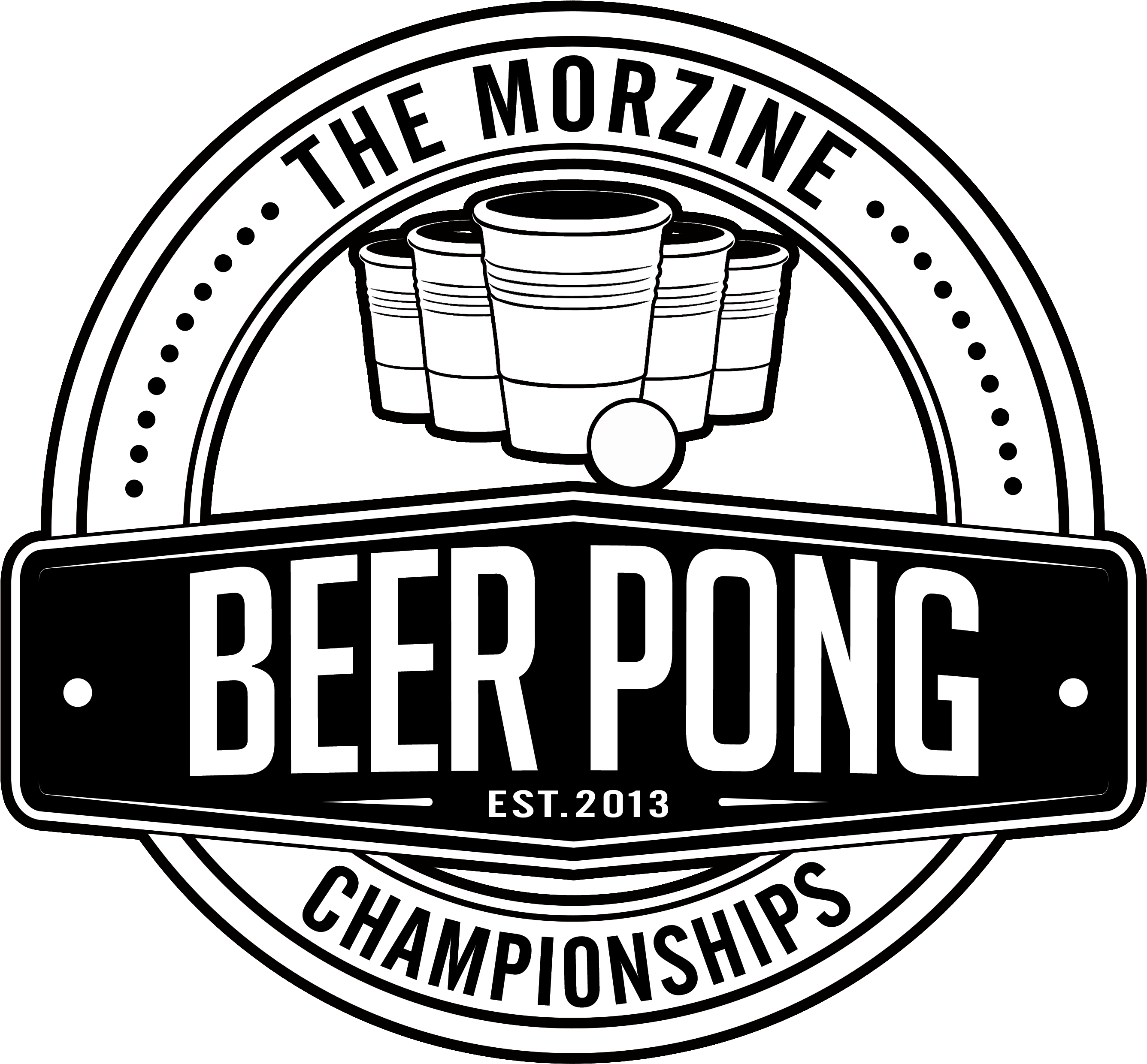Beer Pong Tuesday - Label Clipart (3000x3000), Png Download