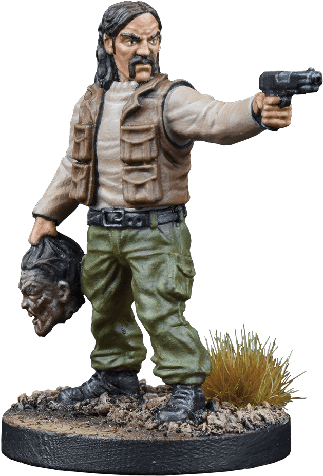 While The Scenery Is Great, This Set Also Comes With - Walking Dead Blake Miniature Clipart (1000x1000), Png Download