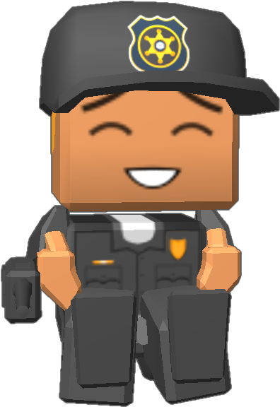 For Ranks Cadet To Police Officer - Cartoon Clipart (768x768), Png Download