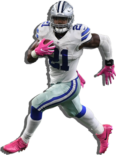 He Is Only 21 Years Old And Is Already Being Considered - Ezekiel Elliott White Background Clipart (500x673), Png Download