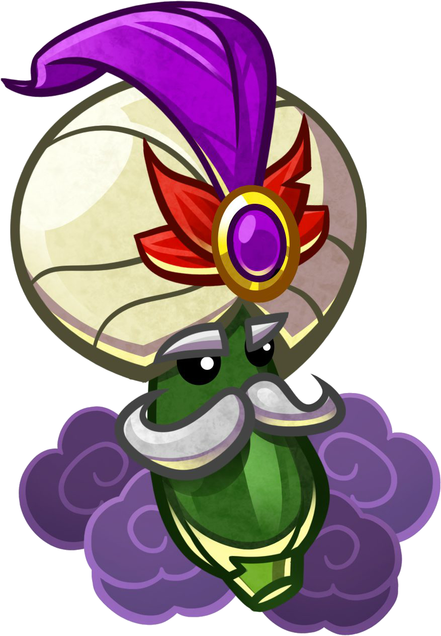 Banana Split Clipart Pvz Heroes - Pvz Heroes The Great Zucchini - Png Download (877x1264), Png Download