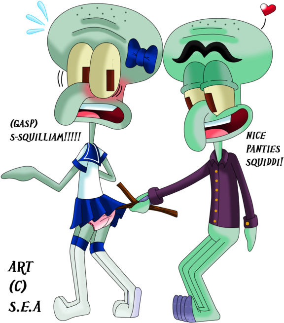 View 1509920142811 , - Squidward And Squilliam Sex Clipart (600x695), Png Download