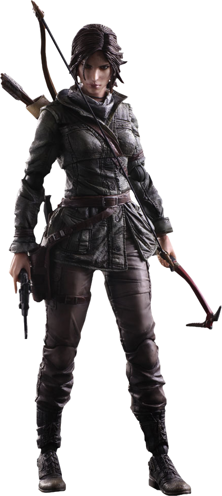 Lara Croft Png High-quality Image - Rise Of The Tomb Raider Render Clipart (434x967), Png Download