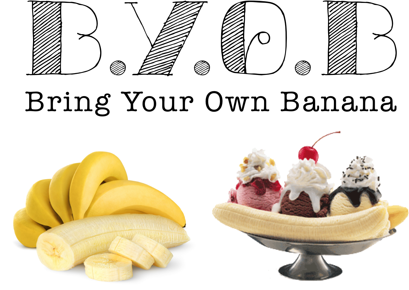 Fun Www - Banana Split Ice Cream Clipart (1501x1110), Png Download