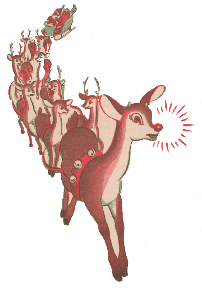 Free Printable Rudolph The Red Nosed Reindeer Vintage - Rudolph The Red Nosed Reindeer 1949 Sheet Music Clipart (650x926), Png Download