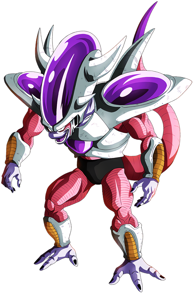 New Transformation Frieza Tur 3rd Form Frieza Art - Frieza 3rd Form Clipart (900x1200), Png Download