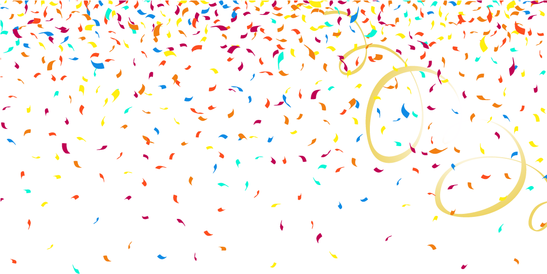 Omg Confetti - Art Clipart (1080x1920), Png Download
