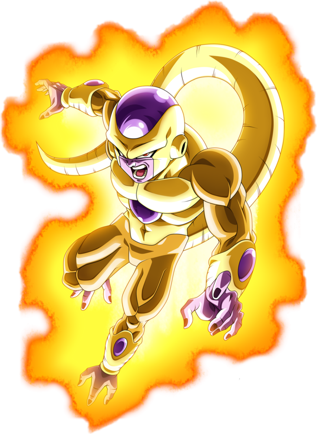 Frieza Image - Golden Frieza Clipart (1024x1403), Png Download