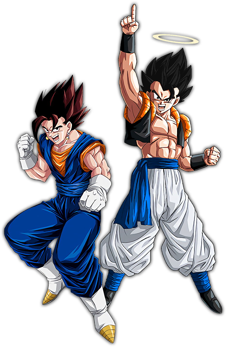 Vegito Gogeta , Png Download Clipart (933x1431), Png Download
