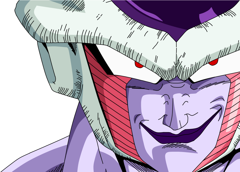 Frieza Second Form - Frieza 2nd Form Face Clipart - Large Size Png Image .....