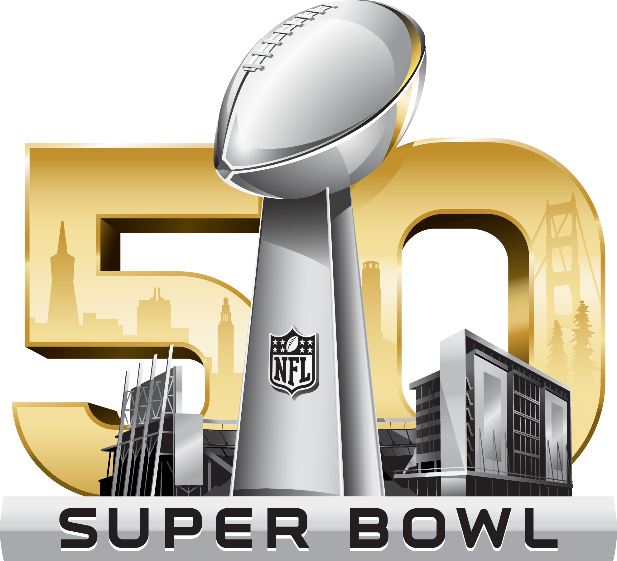 7 Interesting Super Bowl 50 Ads - Super Bowl 50 Png Clipart (1979x1799), Png Download