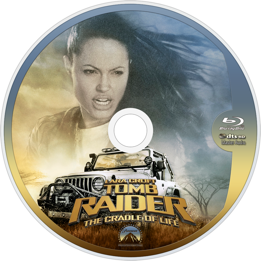 Lara Croft Tomb Raider - Tomb Raider Cradle Of Life Dvd Clipart (1000x1000), Png Download