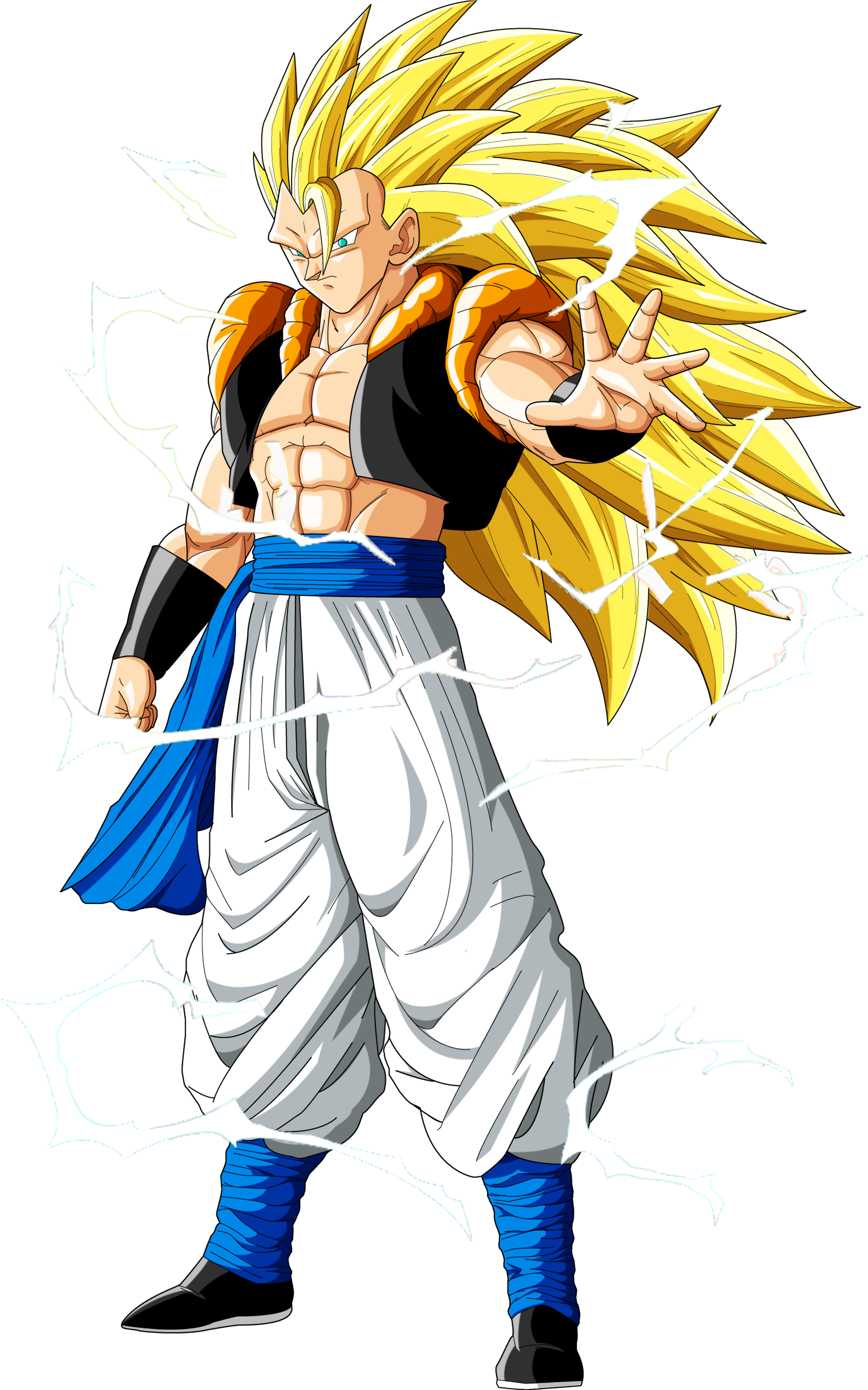 Goku Clipart Three - Dragon Ball Z Characters Gohan - Png Download (1956x3000), Png Download