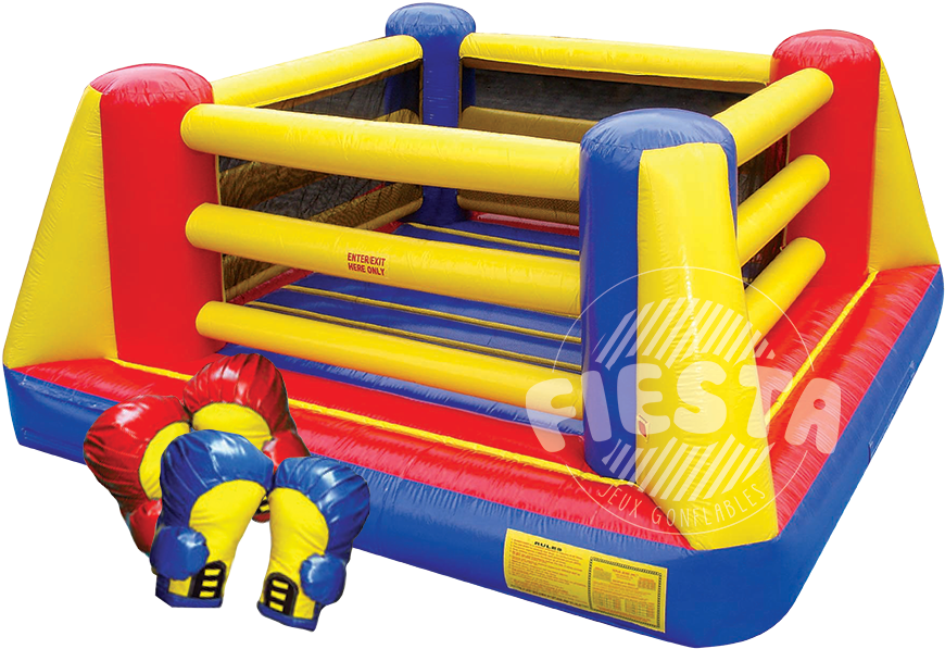 Boxing Ring - Giant Boxing Gloves Clipart (900x900), Png Download