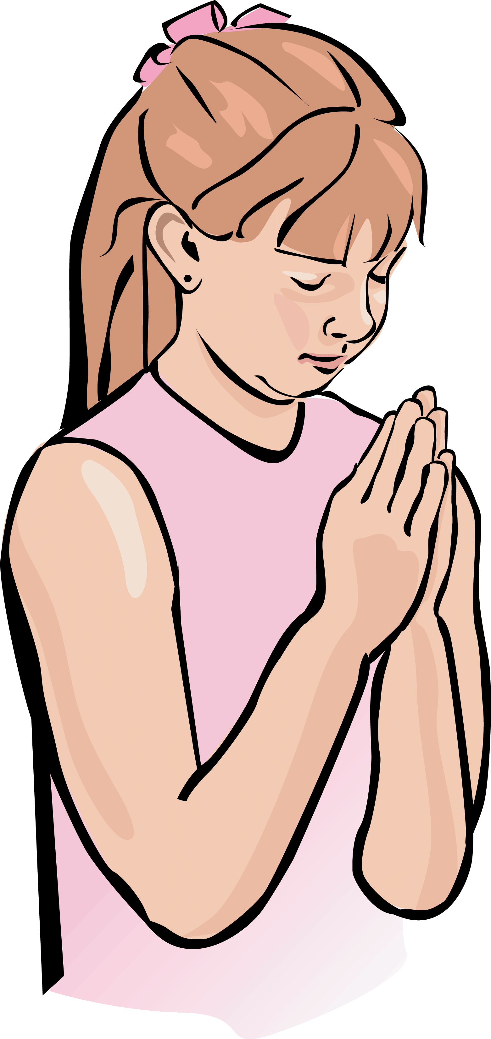 Prayers Clipart - Transparent Praying Clipart - Png Download (1571x3300), Png Download