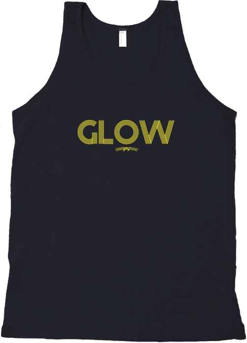 Unisex Glow Tank - Active Tank Clipart (502x697), Png Download