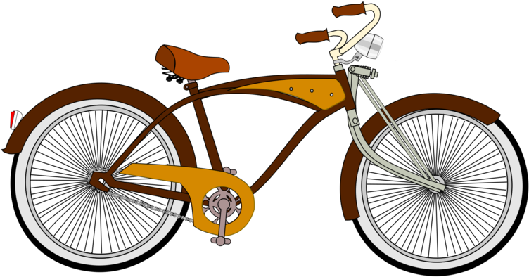 Lowrider Bicycle Cycling Clip Art - Low Rider Bike Vector - Png Download (1061x750), Png Download