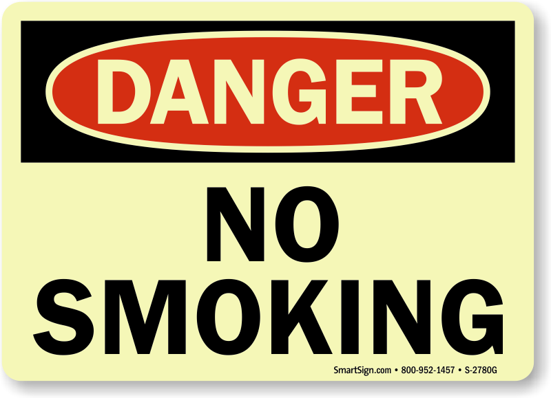 No Smoking - Sign Clipart (800x579), Png Download