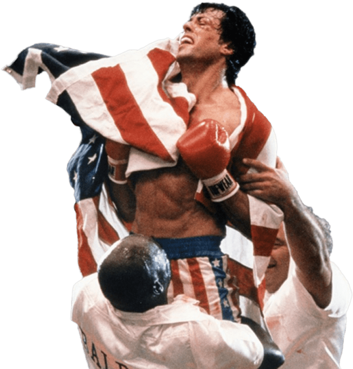 Download - Rocky Sylvester Stallone Png Clipart (750x750), Png Download