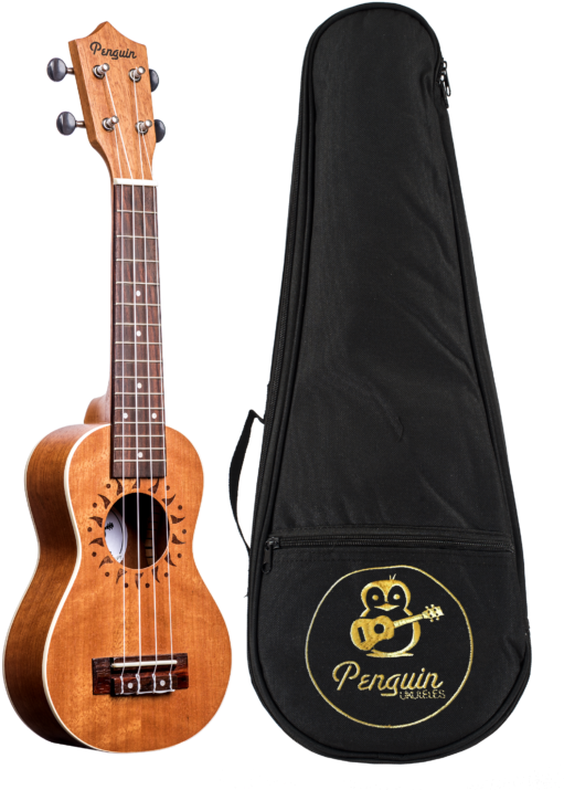 Penguin Peanut Ukulele - Amahi Penguin Ukulele Clipart (600x732), Png Download