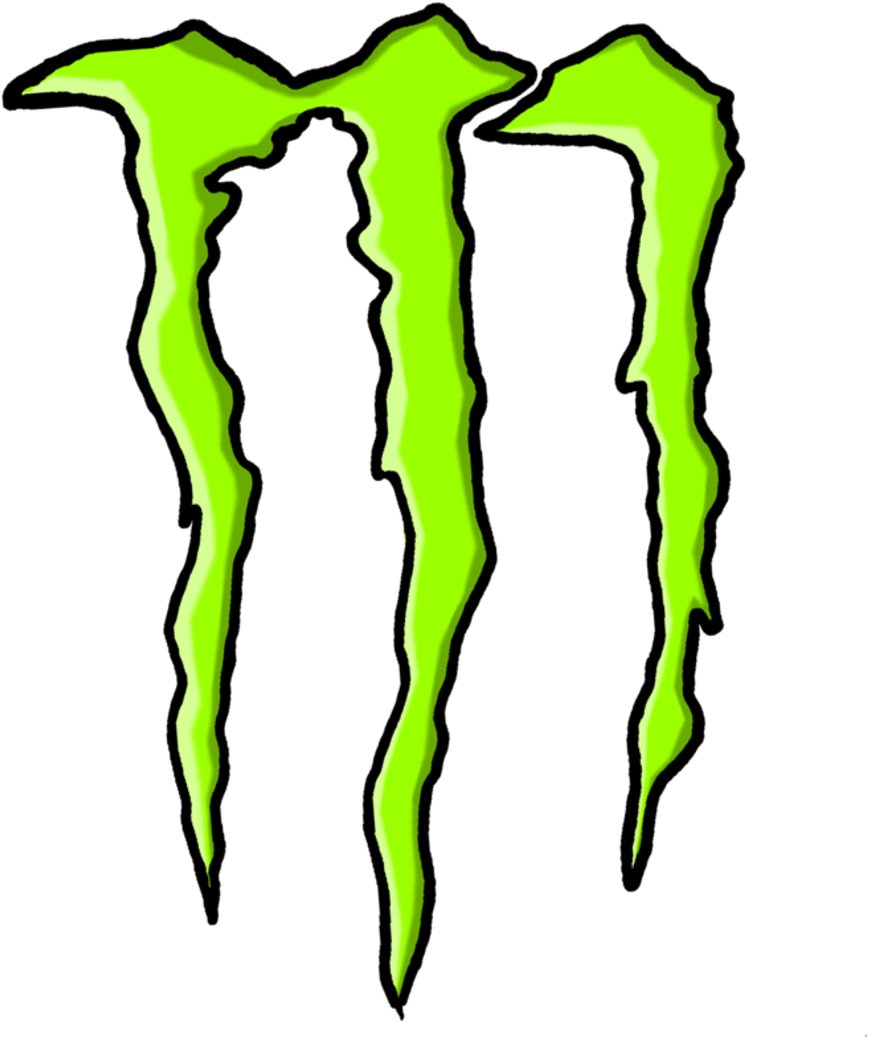 Report Abuse - Monster Energy Logo Png Clipart (1024x1365), Png Download
