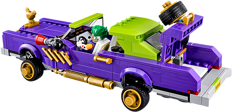 The Joker Notorious Lowrider - Lego Joker's Notorious Lowrider Mini Clipart (800x600), Png Download