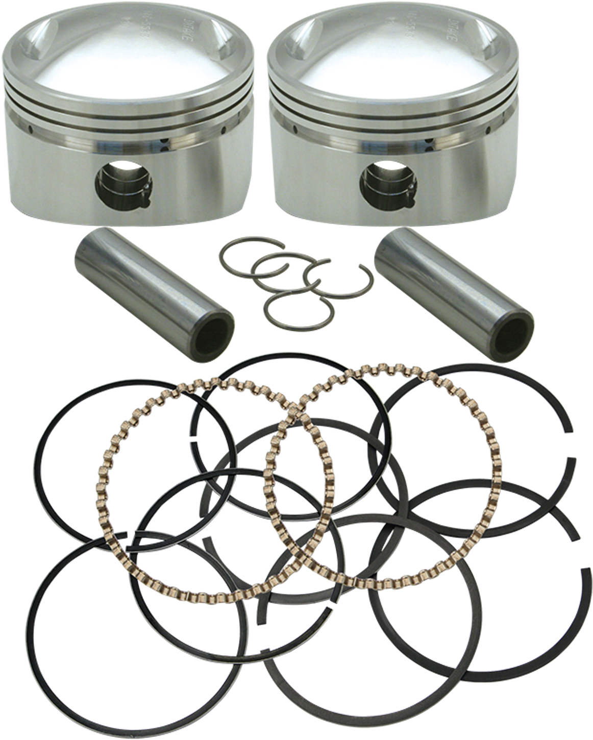 S&s® Forged 3 5/8" Bore Piston Sets For 1936-'84 Hd® - Circle Clipart (1500x1500), Png Download