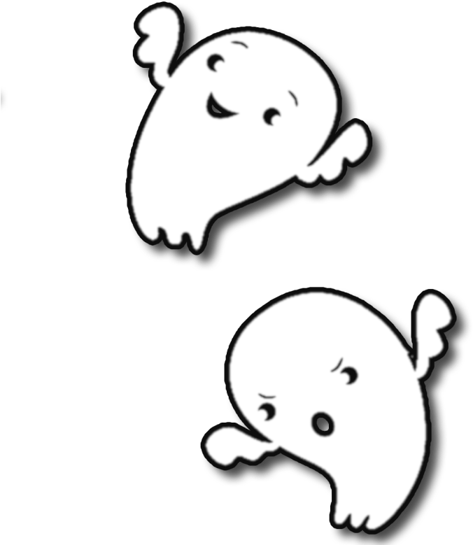 Ghost Clipart - Transparent Background Ghost Clipart - Png Download (830x830), Png Download