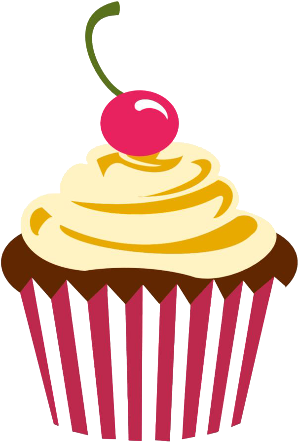 Cupcake Png Image - Transparent Background Cupcake Clipart Png (730x1095), Png Download