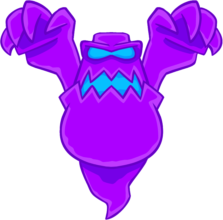 Club Penguin Wiki - Club Penguin Halloween Ghost Clipart (776x766), Png Download