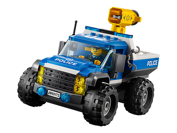 Dirt Road Pursuit - 60172 Lego Clipart (947x532), Png Download