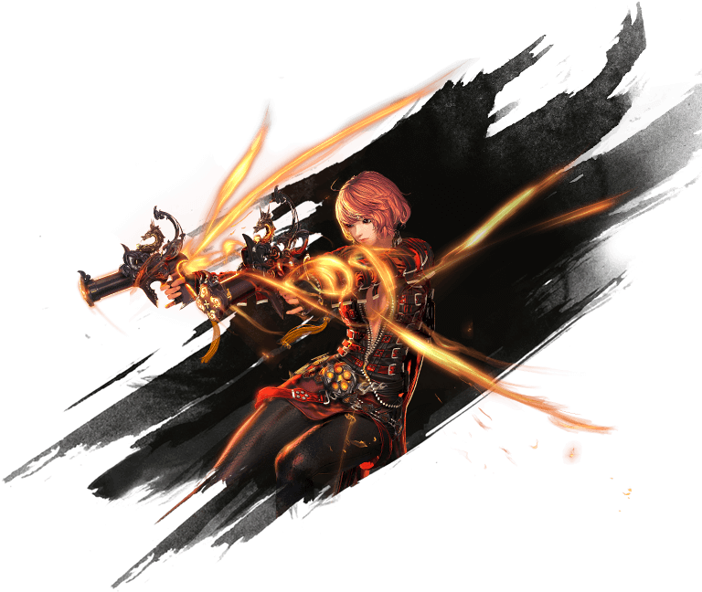 Gunfire Mastery - Blade And Soul Gunslinger Clipart (768x658), Png Download