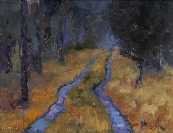 Forest Road - Painting Clipart (800x800), Png Download