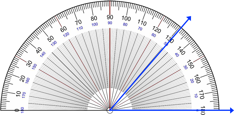 Grade 4 Math - Angle Measurer Clipart (900x470), Png Download