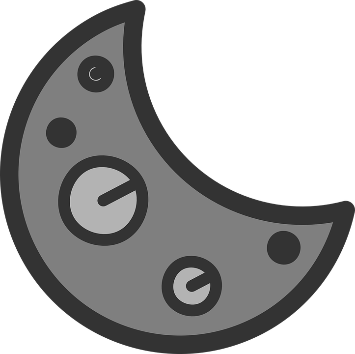 Moon Clipart Half Moon - Bulan Sabit Vektor Png Transparent Png (723x720), Png Download