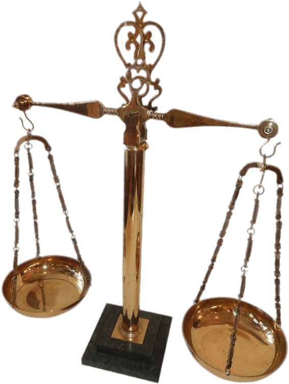 Apothecary Scales - Antique Brass Scales From Italy Clipart (768x768), Png Download