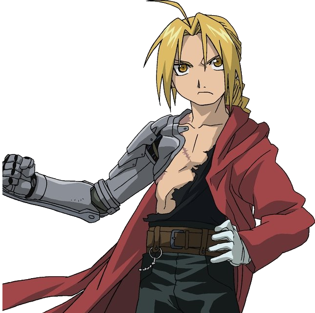 Edward Elric Png - Edward Elric Clipart (642x638), Png Download
