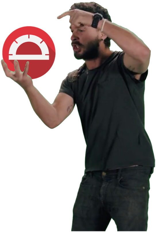 Photo Of Agitated Man Pointing At Protractor Logo - Shia Labeouf Do It Transparent Clipart (1000x836), Png Download