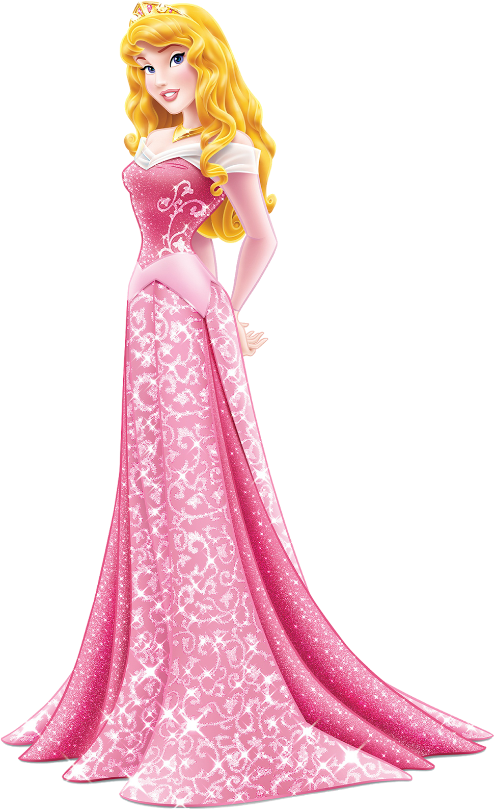 Sleeping Beauty Clipart Pink Barbie - Aurora Princess - Png Download (993x1600), Png Download