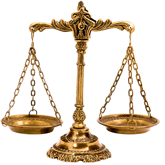 Legal Scales - La Balance De La Justice Clipart (560x558), Png Download
