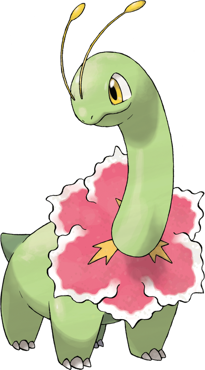 Meganium Bayleef Evolution Clipart Large Size Png Image PikPng