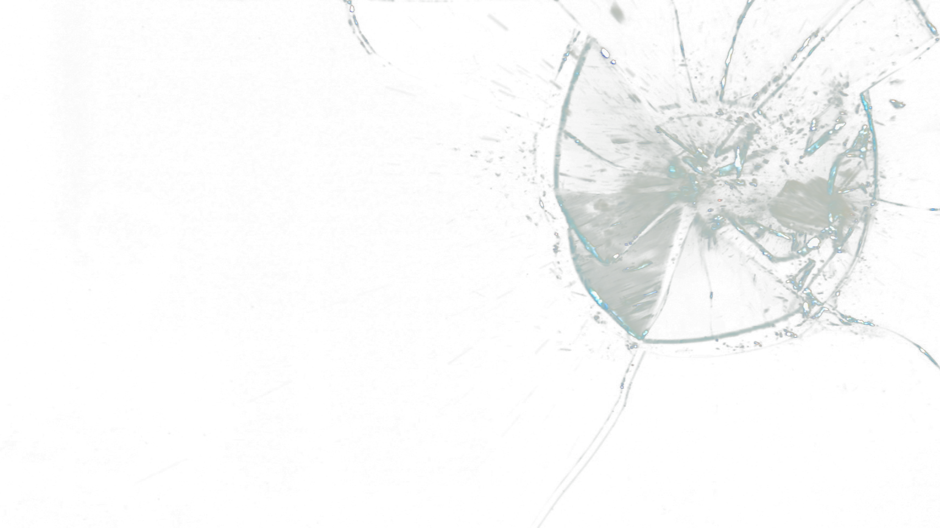 Alpha Channel Glass Breaking - Sketch Clipart (1920x1080), Png Download
